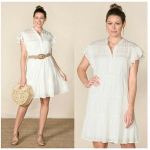 NWT Matilda Jane White linen dress